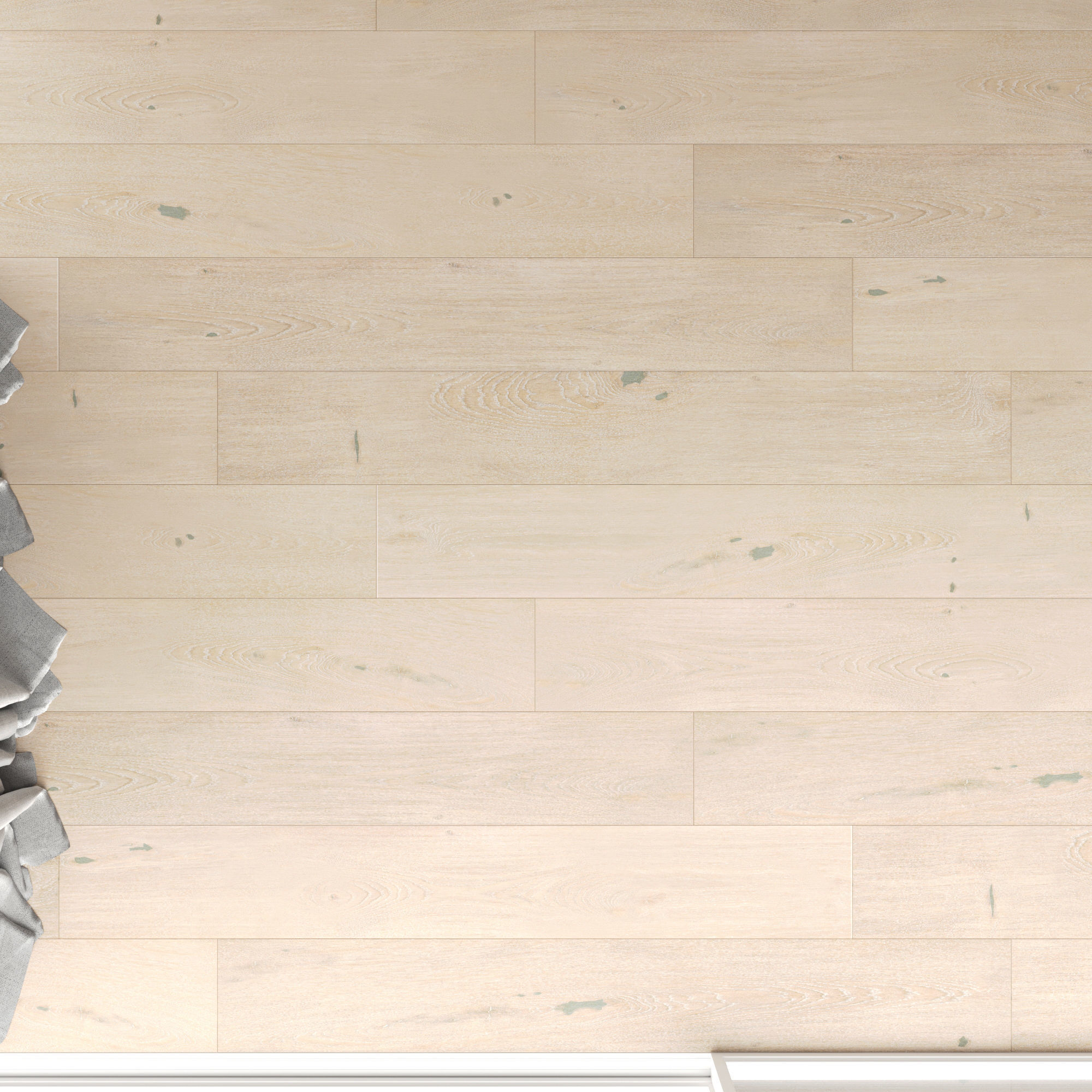 Wood floor Oak Merletto Brushed 3D model_1