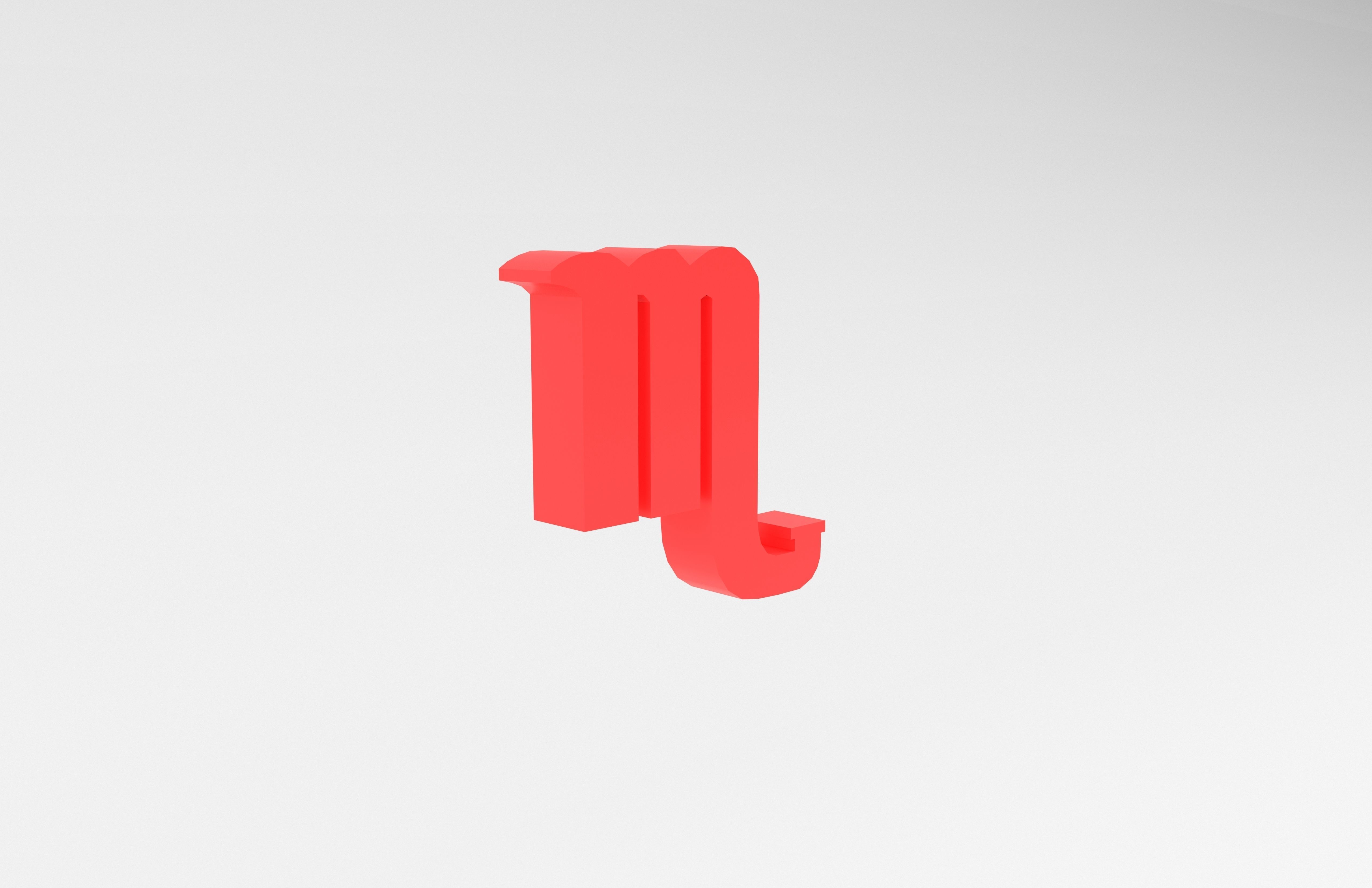 Scorpio v1 003 Low-poly 3D model_3