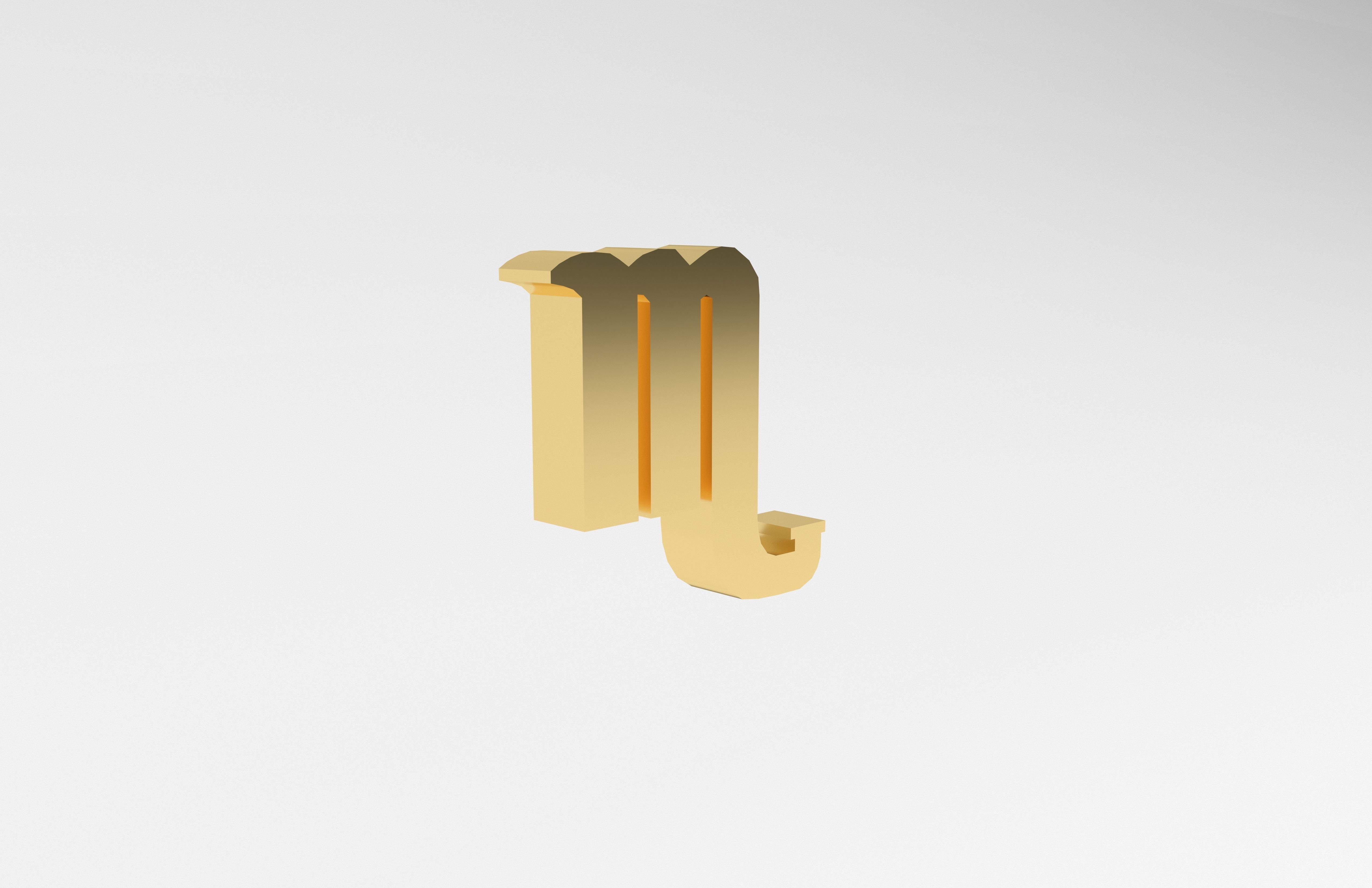 Scorpio v1 005 Low-poly 3D model_4