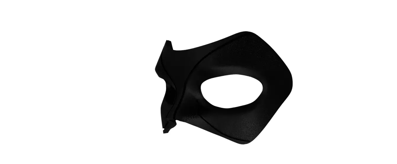 Black Canary Eye Mask 3D print model_0