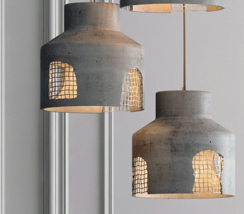 Hanging lamp LOFT HOUSE P-186 3D model_3