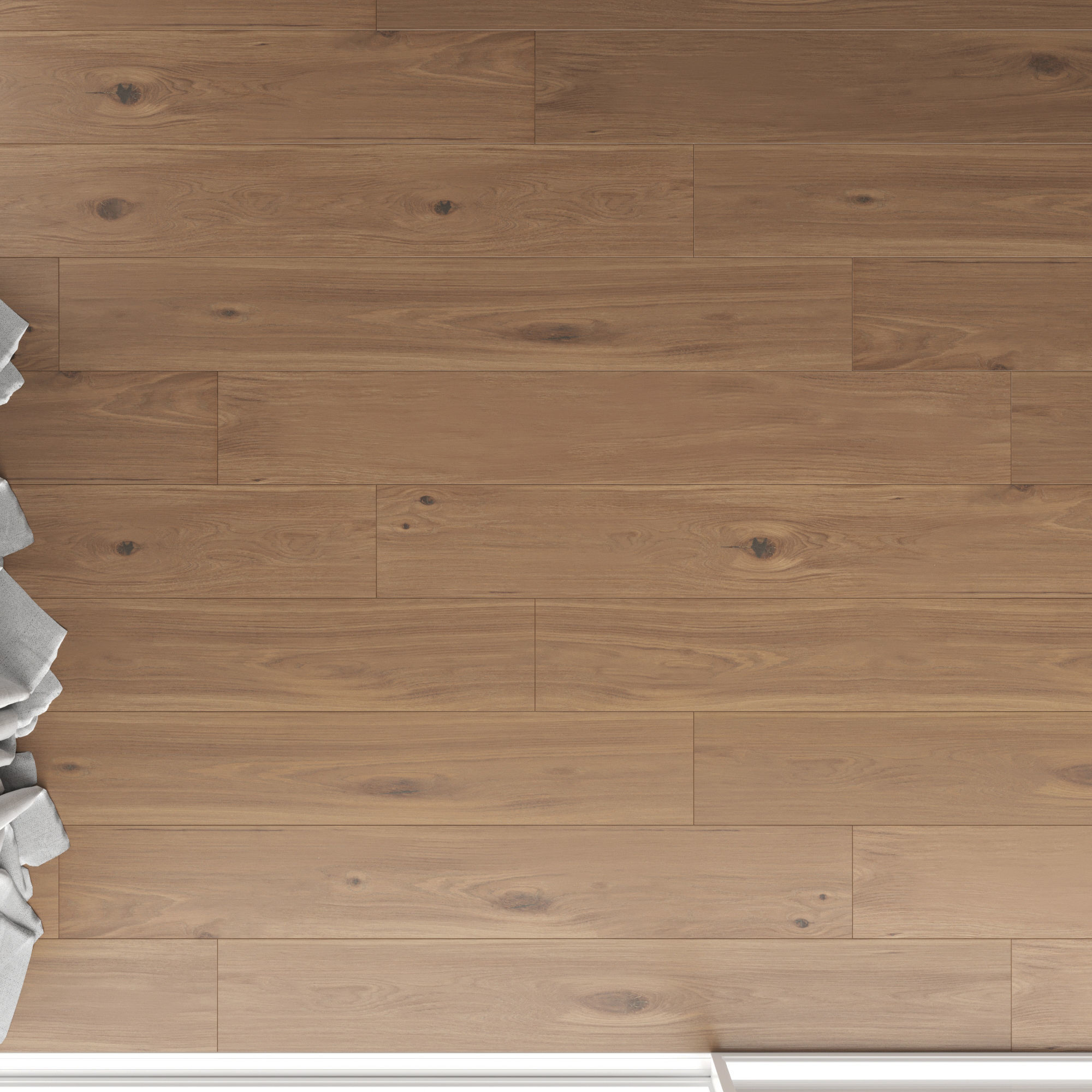 Wood Floor Oak Princeton Brushed 3D model_1