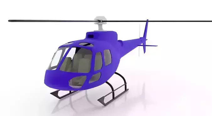Eurocopter AS350 Ecureuil 3D model