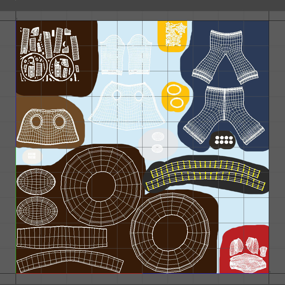 Cowboy Cartoon 3D model_17