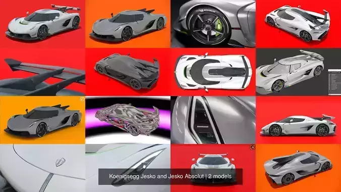  Koenigsegg Jesko and Jesko Absolut