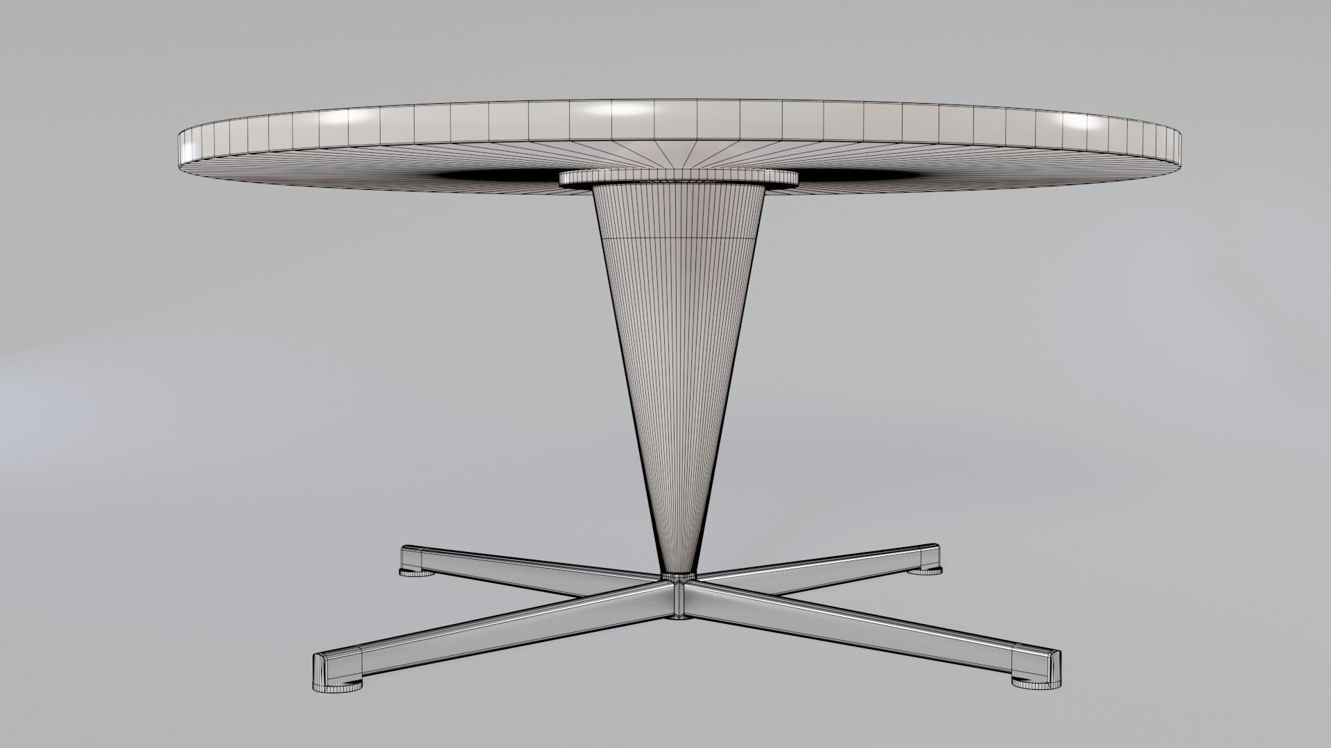 Cone Table 3D model_2