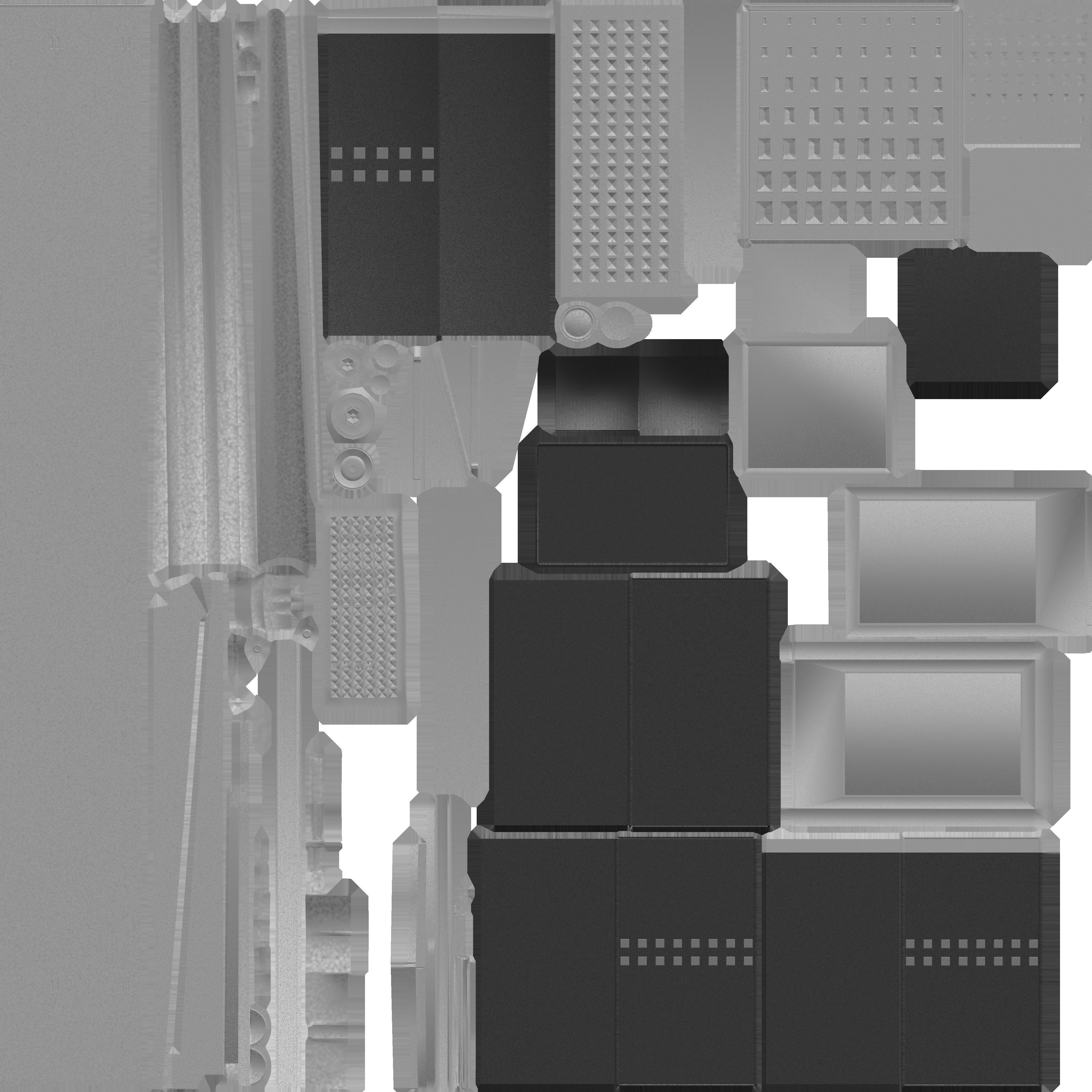 Bus Stop Version 1 Low-poly 3D model_49