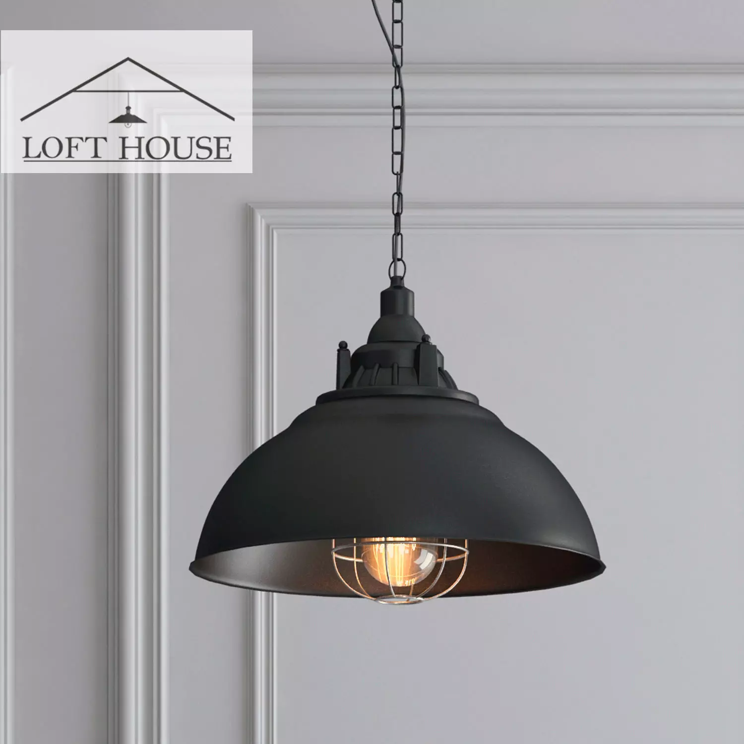 Hanging lamp LOFT HOUSE P-188 3D model_0