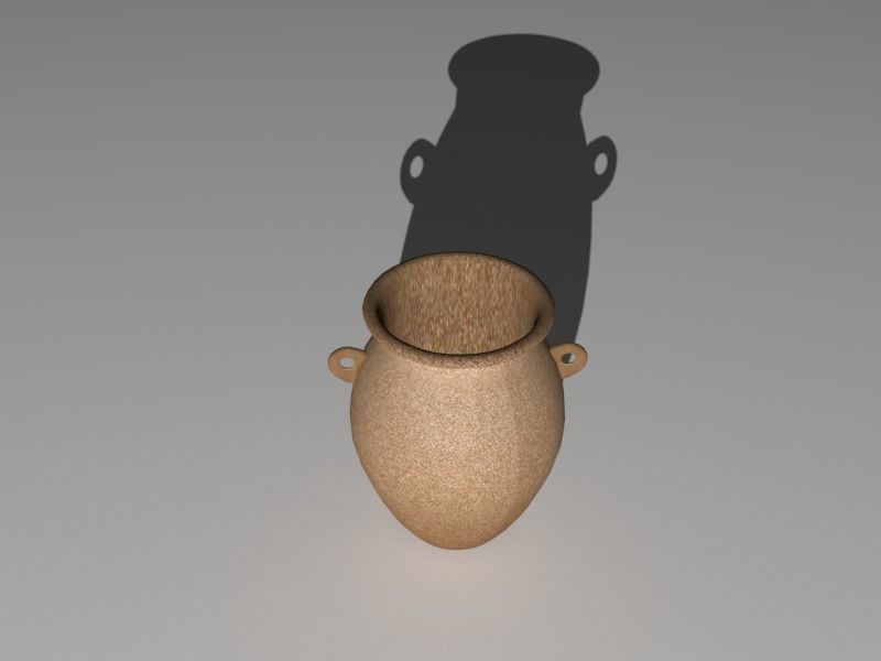Ancient Vase 3D model_3