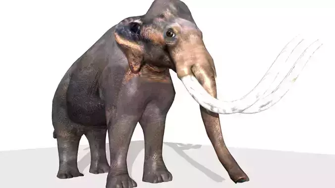 mammoth Low-poly 3D model