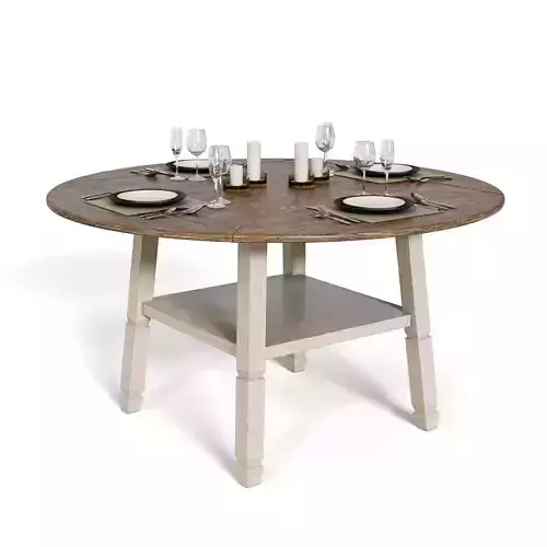 Bolanburg Counter Height Dining Room Drop Leaf Table