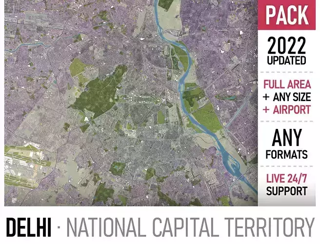 Delhi 3D Model Collection