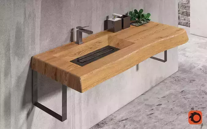 Wood Bathroom Sink