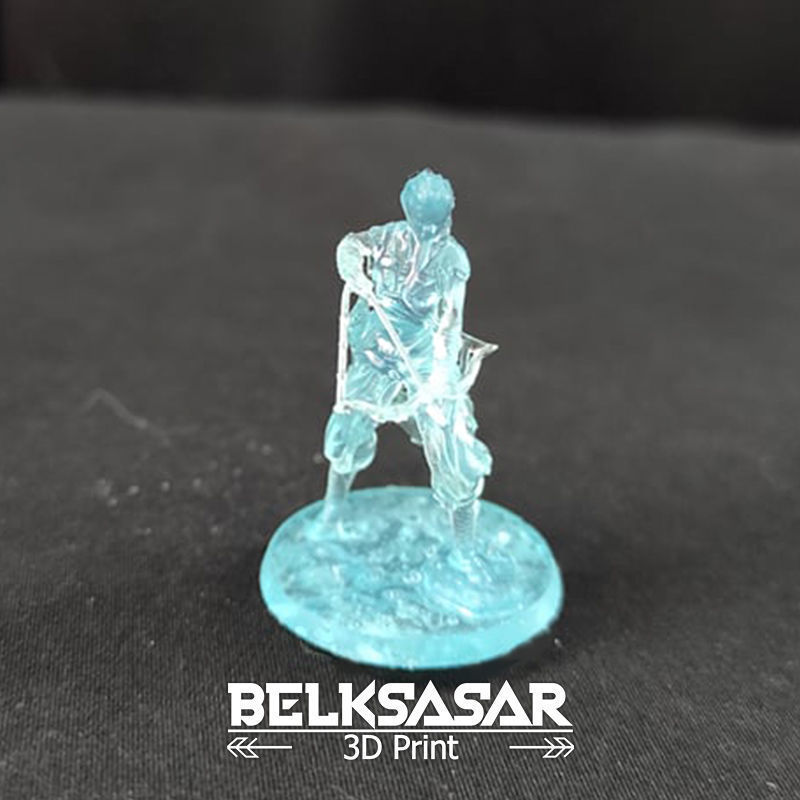 Fantasy Female Hunter 3D print model_1