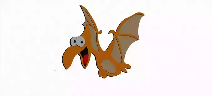 3d puzzle with a dinosaur