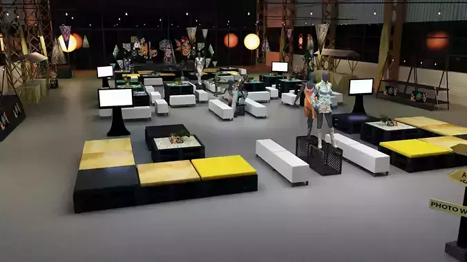 Hall Sentul Depot scene batik raya