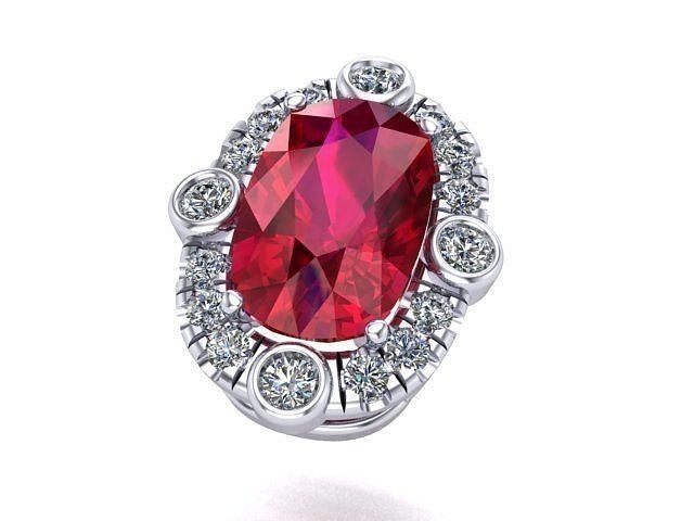 Ruby Pendant  3D print model