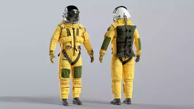 FLIGHT SUIT SR71 Pilot 3D model