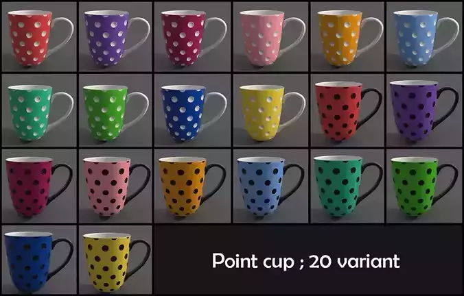 point motif cup