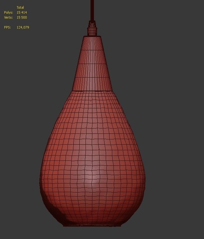 Hanging lamp LOFT HOUSE P-167 3D model_4