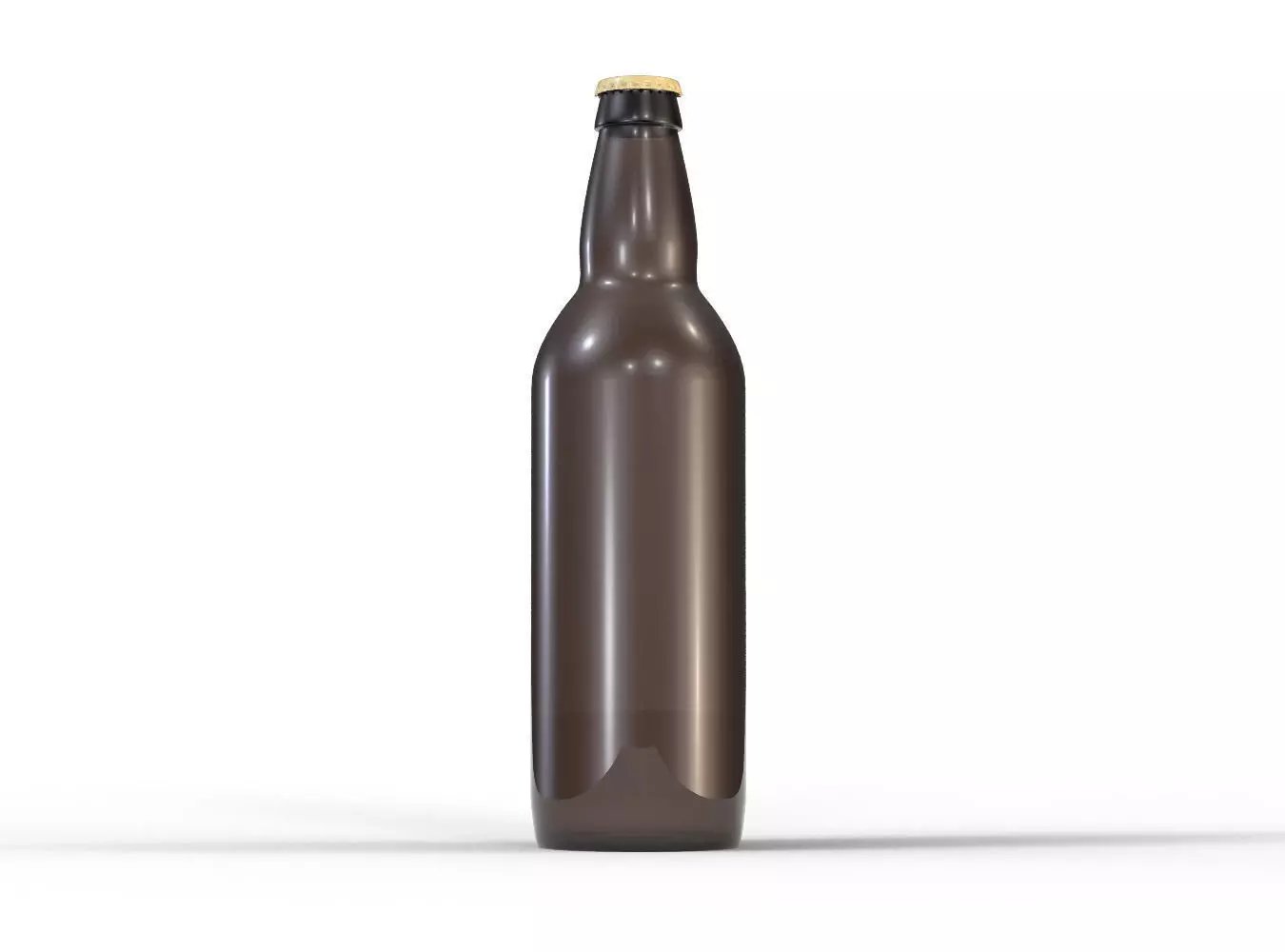 Beer Bottle 3D model_0