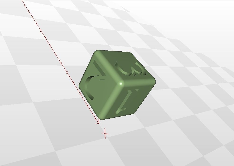 Digital Dice Free 3D print model