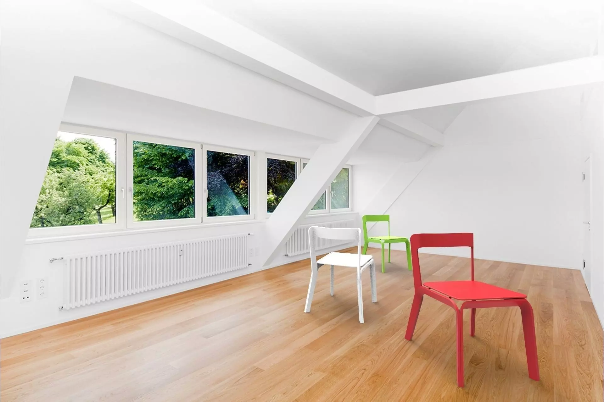 Simple Chair VilimR Free 3D model_0