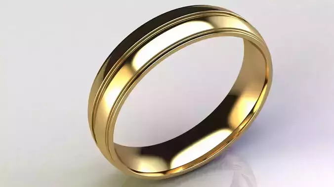 Volupia Wedding Band