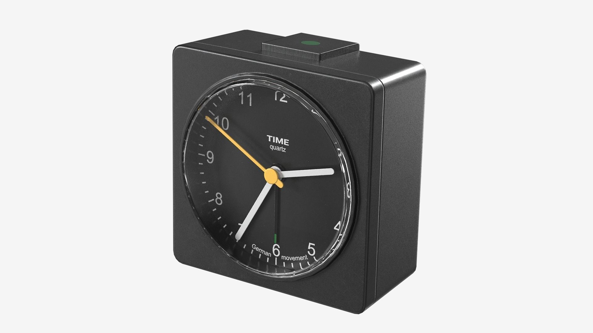 Alarm Clock Low-poly 3D model_1