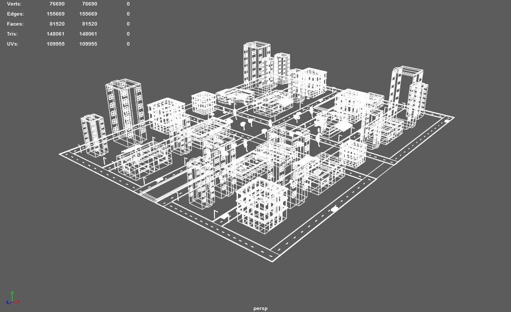 SimplePoly City Low-poly 3D model_13