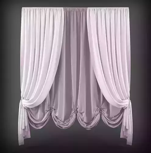 Curtain 3D model 79