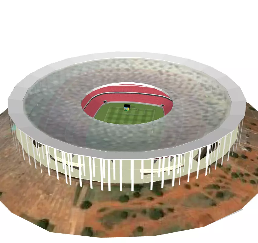Mane Garrincha Stadium 3D model_0
