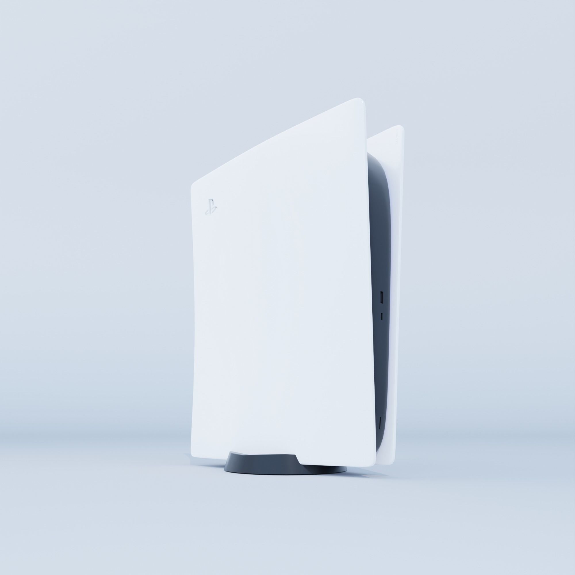 SONY Playstation 5 console 3d model ps 5 3D model PS5 3D model_1