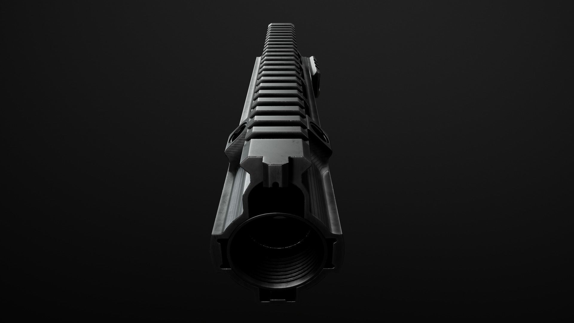 Geissele Super Modular Rail HK416 Handguard Low-poly 3D model_39