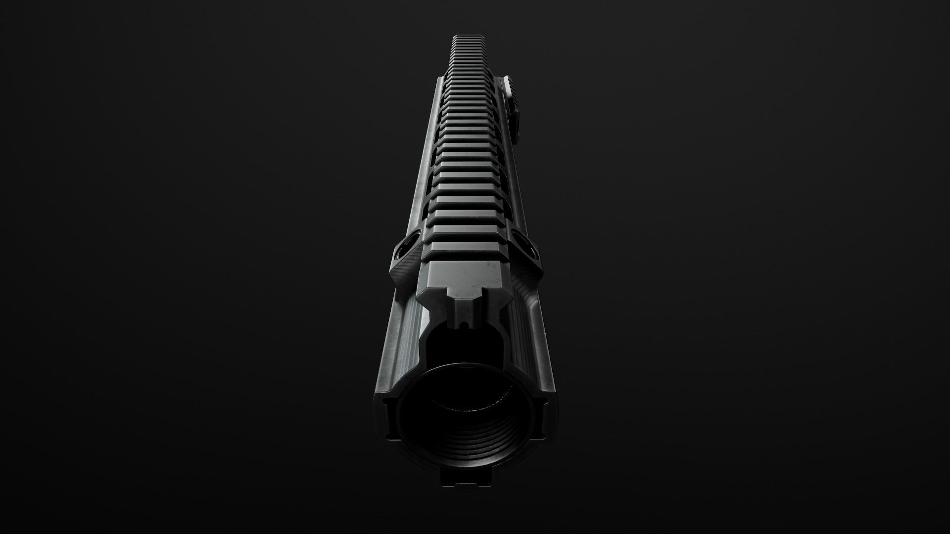 Geissele Super Modular Rail HK416 Handguard Low-poly 3D model_41