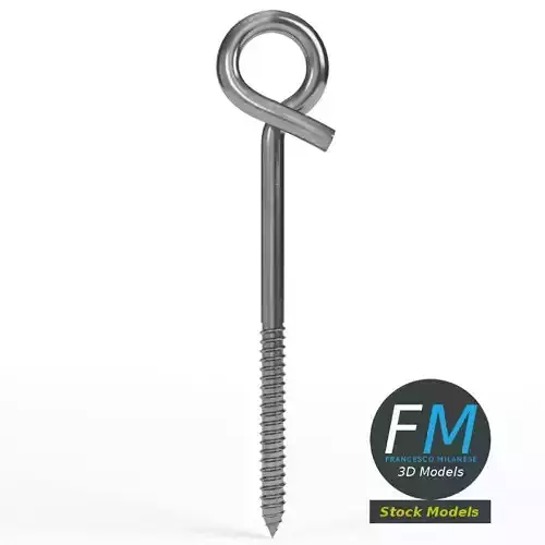 Pigtail eye screw