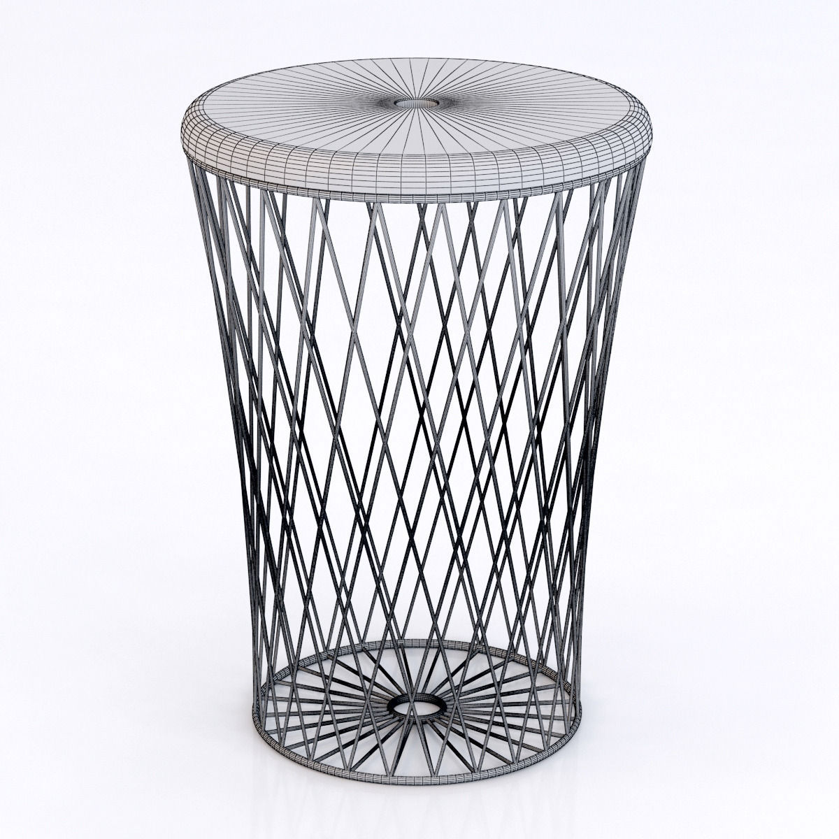 BoConcept Stool 3D model_4