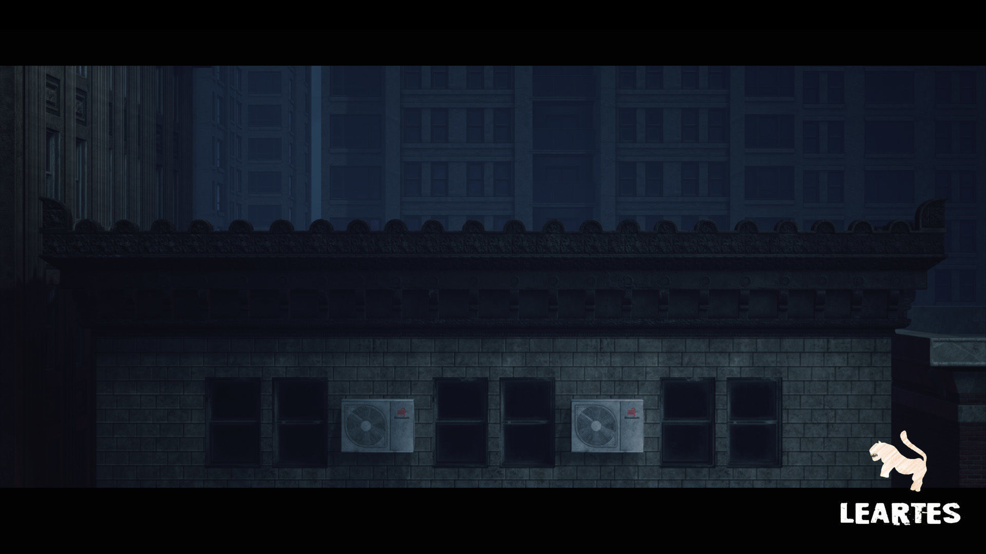 Modern City Downtown with Interiors Megapack - Buildings Low-poly 3D model_27