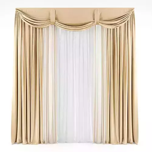 Curtain 3D model 82