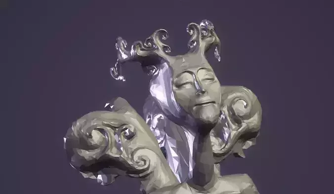 Flower Fairy 3D model