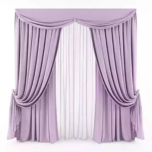 Curtain 3D model 85