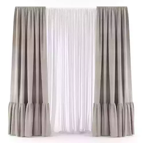 Curtain 3D model 87