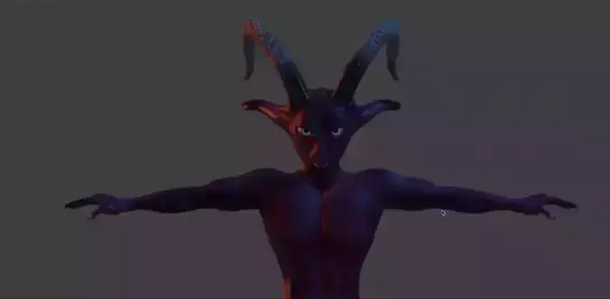 Arcane Imp 3D model