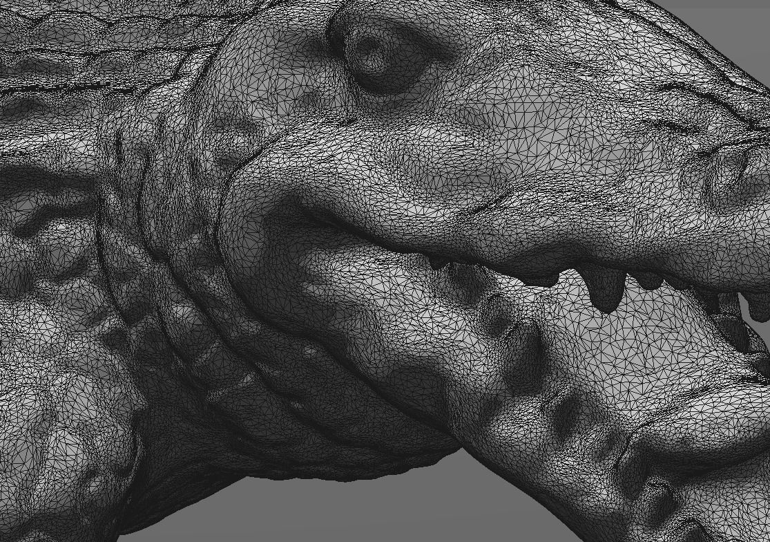 Alligator Crocodile  3D model_6