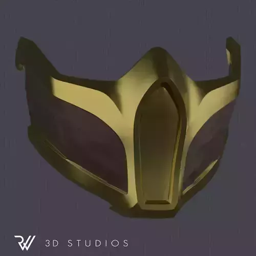 MK11 Scorpion Mask V7 - STL File 3D print model