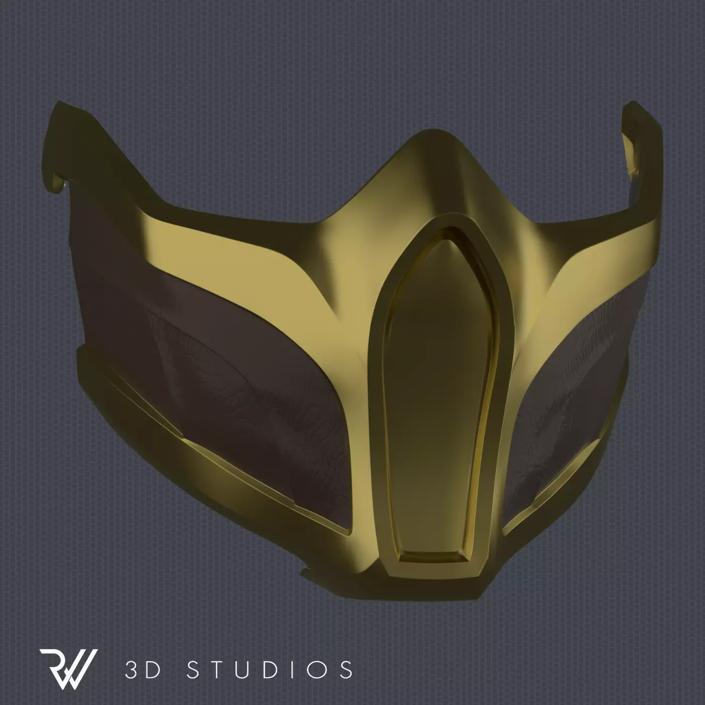 MK11 Scorpion Mask V7 - STL File 3D print model_0
