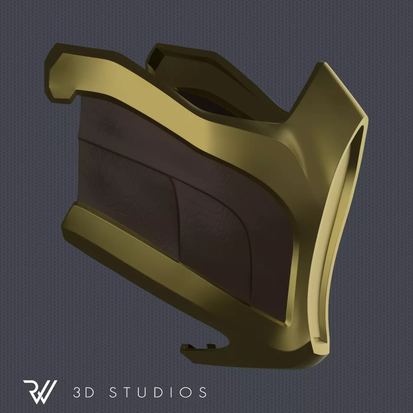 MK11 Scorpion Mask V7 - STL File 3D print model_1