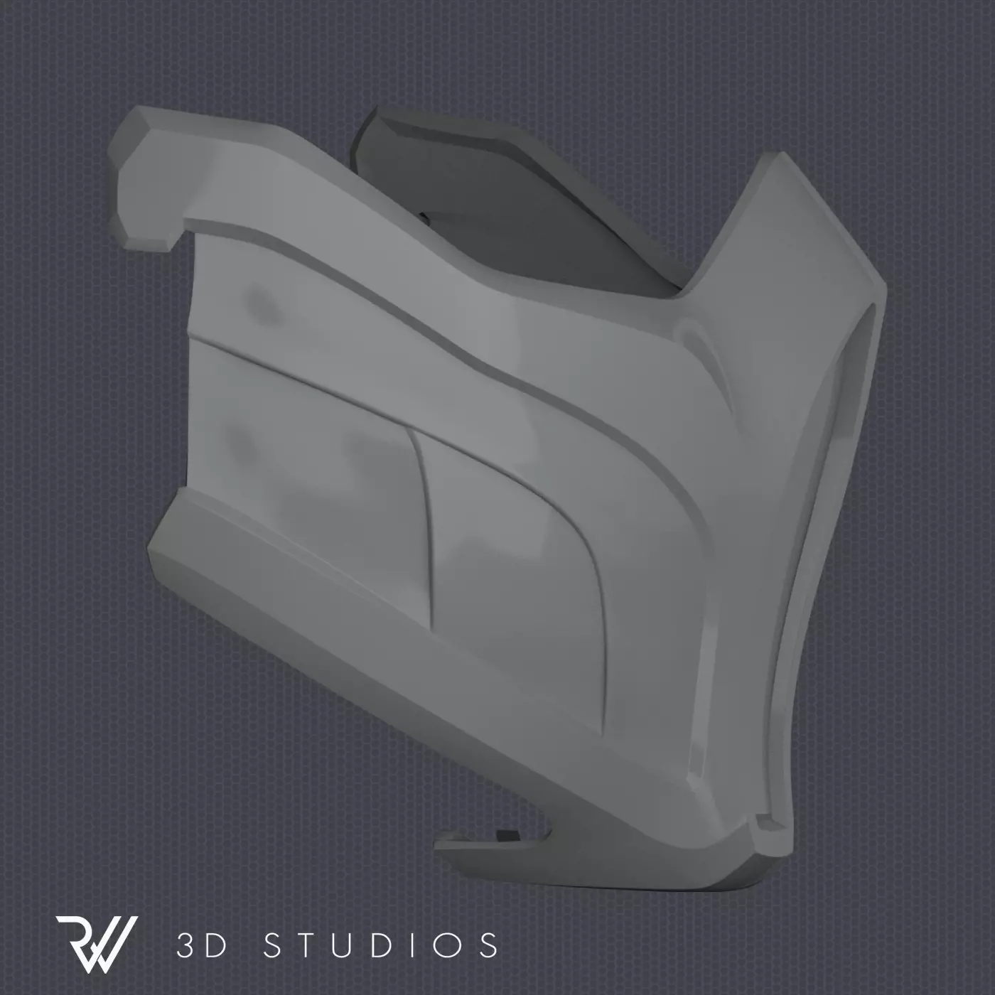 MK11 Scorpion Mask V7 - STL File 3D print model_2