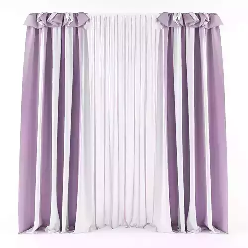 Curtain 3D model 90