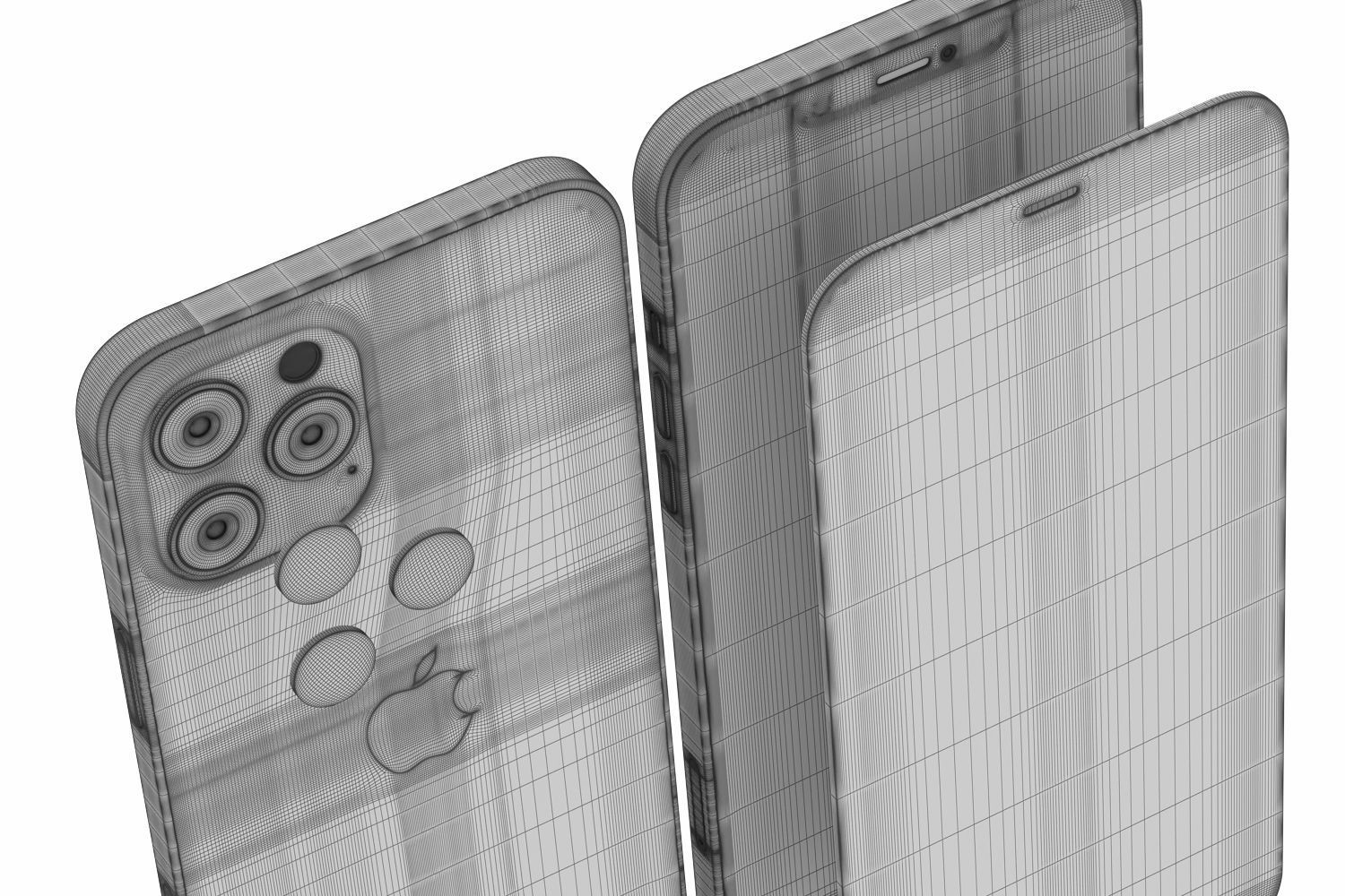 Apple iPhone 12 pro MAX 3D model_17